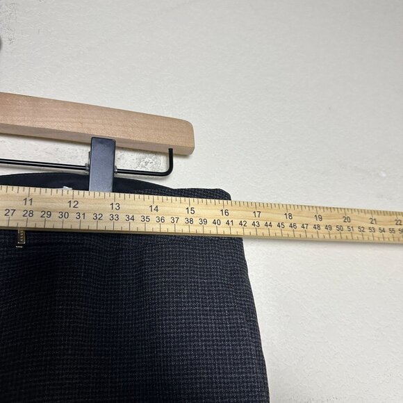 Hugo Boss PantDesigner Trousers Women 10 Prep Office Slacks Zip Wool Tailored - Picture 8 of 15